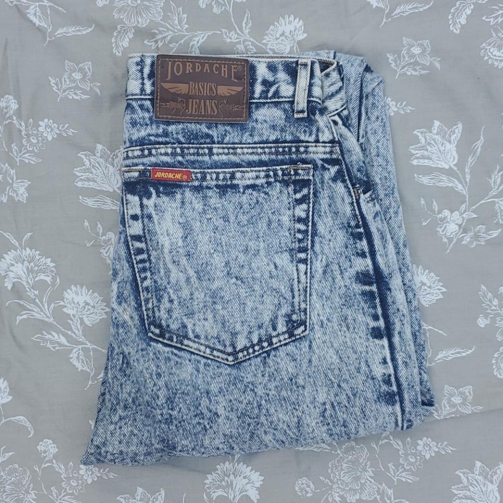 Vintage Jordache Acid Wash Mom Jeans